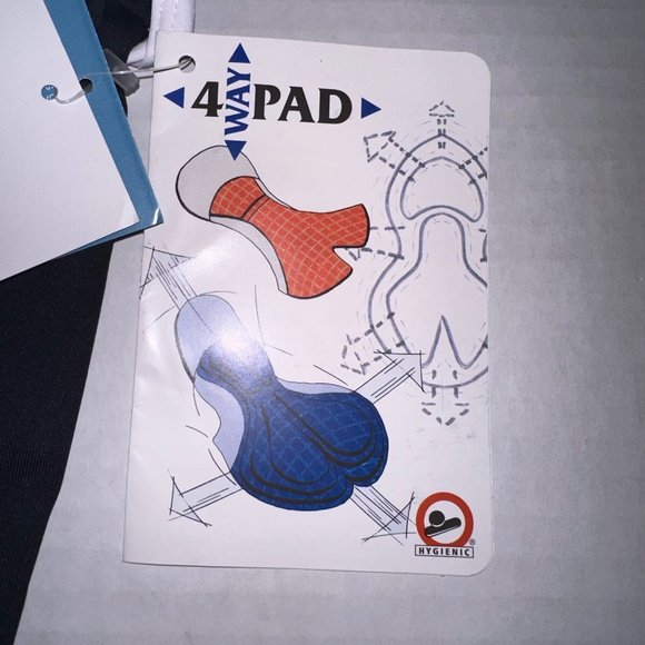 Insport Women's Black White Dri Tech 4-Way Cycling Pad Pro Suit, Size S NWT - Picture 6 of 16